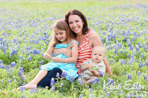 Beautiful image of a child in the bluebonnets by Katie Eaton Photography-1-4