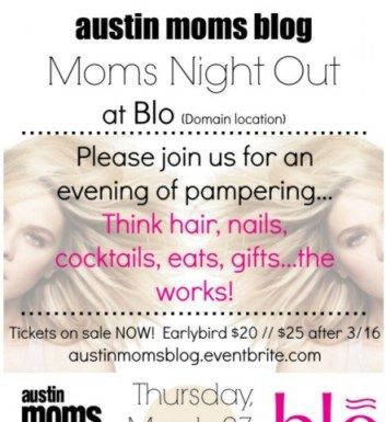 Moms Night Out Event, Blo Dry Bar, Domain