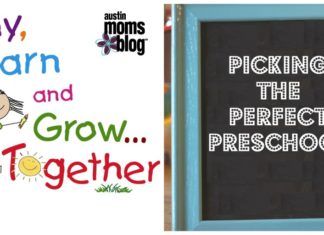 choosing the right preschool, preschools in austin