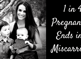 1 in 4 Pregnancies End in a Miscarriage
