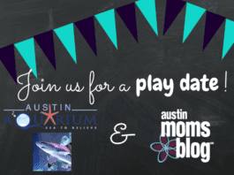 Austin Aquarium, Play Date, Austin Moms Blog