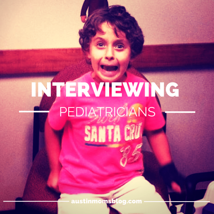 Questions to ask when interviewing pediatricians