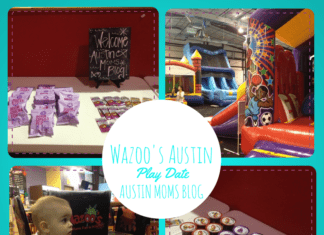 Austin Moms Blog Play Date at Wazoo's