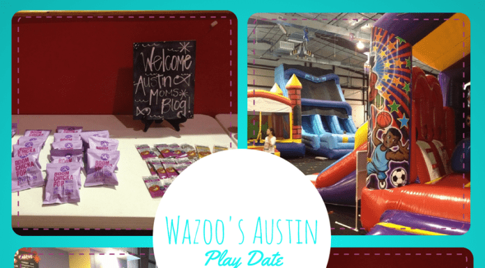 Austin Moms Blog Play Date at Wazoo's