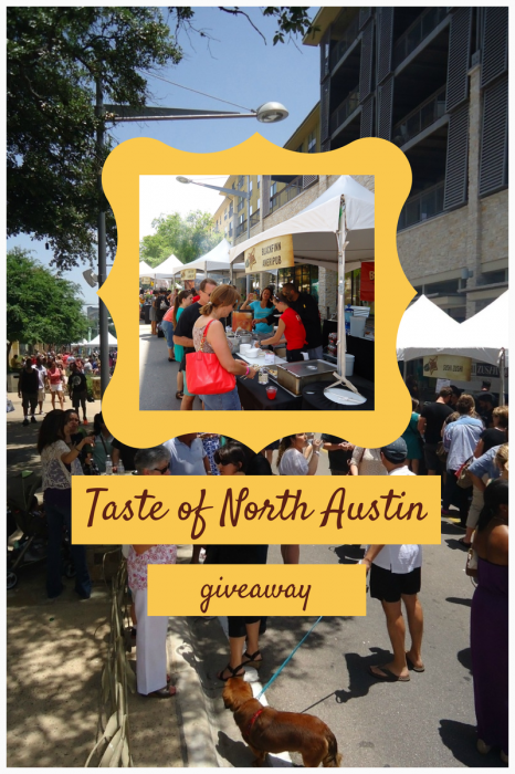 Taste of North Austin Giveaway on Austin Moms Blog