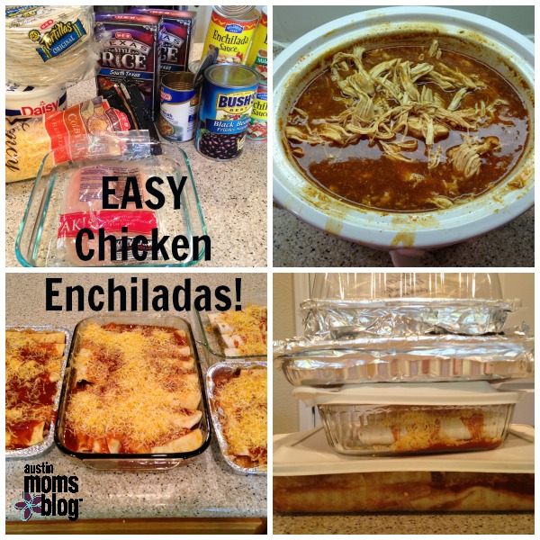 EASY Chicken Enchiladas!