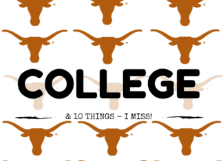 Austin Moms Blog | 10 Things I Miss About College