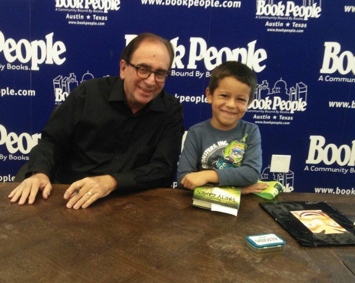 Dre meets R.L. Stein of "Goosebumps" and "Fear Street" fame. 