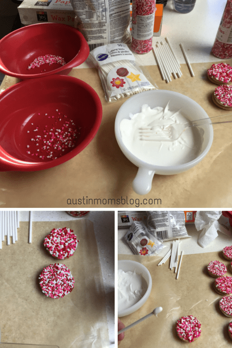 Austin Moms Blog | Valentine's Day Cookie Bouquet