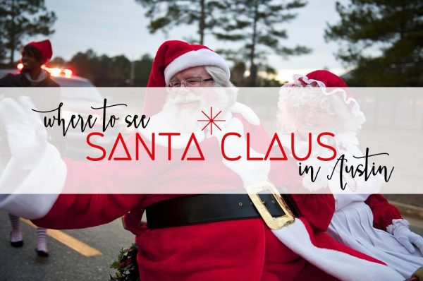 Where To See Santa in Austin