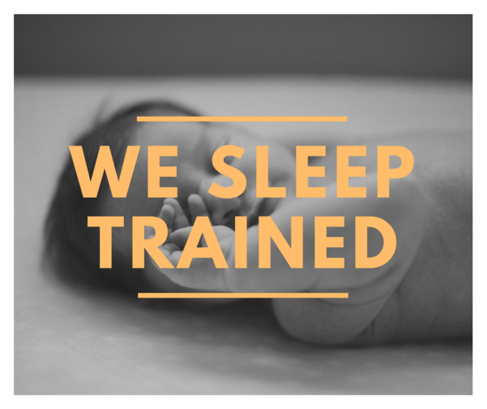 sleep training