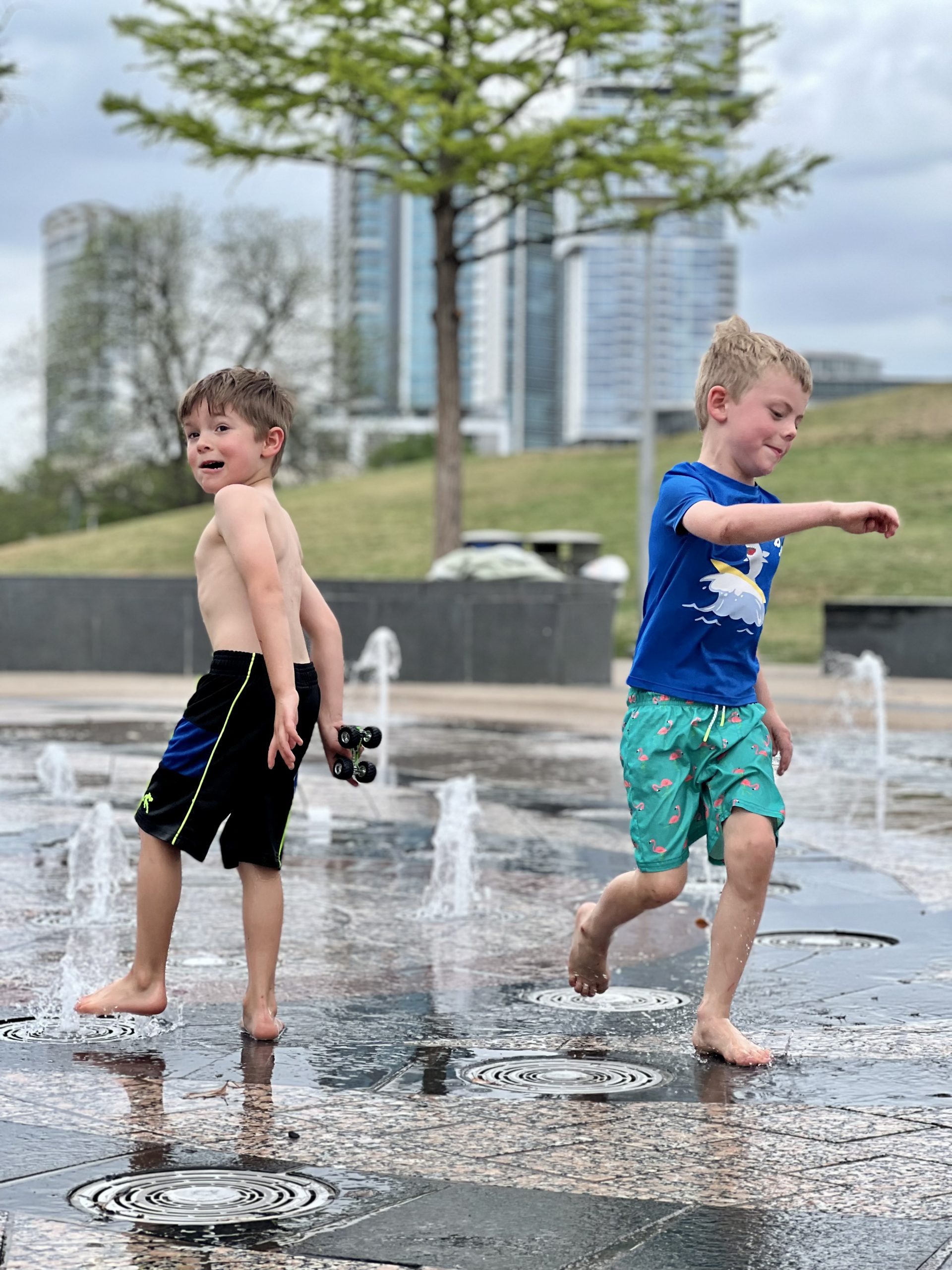 Splash Pads in South and Central Austin