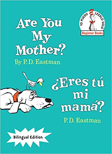 The cover of the book "Are You My Mother? / Eres tu mi mama?" as an example of how little things in parenting life can trigger PTSD.
