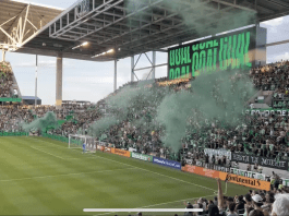 Austin FC Supporter Section